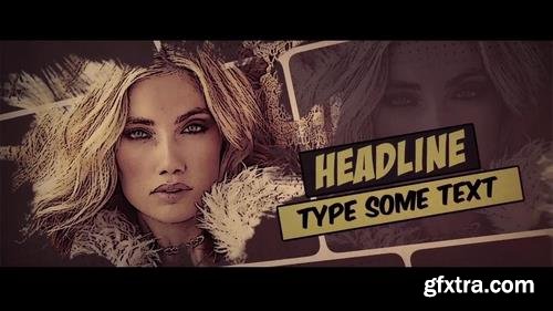 Comic Slideshow After Effects Templates