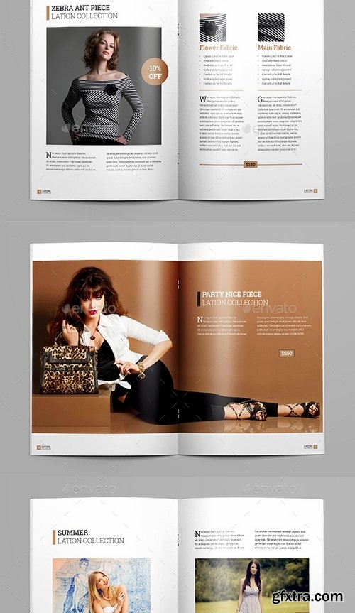 GraphicRiver - Fashion Magazine Brochure Catalog Template_V6 15733912