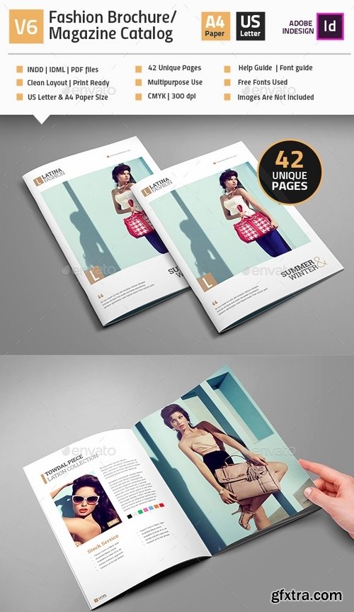 GraphicRiver - Fashion Magazine Brochure Catalog Template_V6 15733912