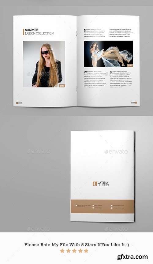 GraphicRiver - Fashion Magazine Brochure Catalog Template_V6 15733912