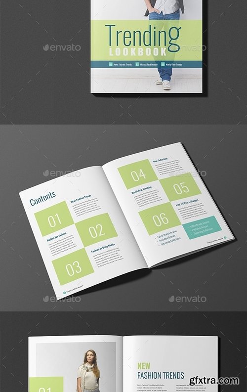 GraphicRiver - Trending LookBook Magazine Booklet V07 18382723