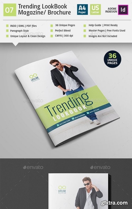 GraphicRiver - Trending LookBook Magazine Booklet V07 18382723