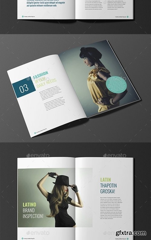 GraphicRiver - Trending LookBook Magazine Booklet V07 18382723