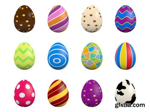 Easter eggs 2 - 5 UHQ JPEG