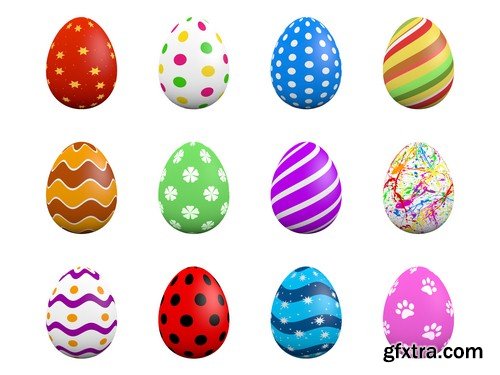 Easter eggs 2 - 5 UHQ JPEG