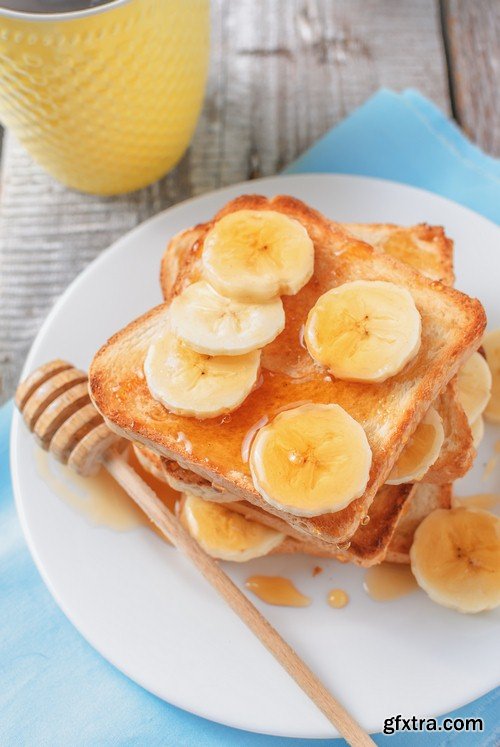 Dessert toast - 5 UHQ JPEG