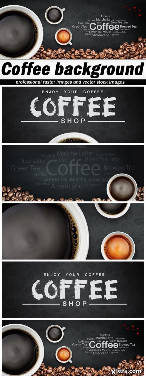 Coffee background - 5 UHQ JPEG