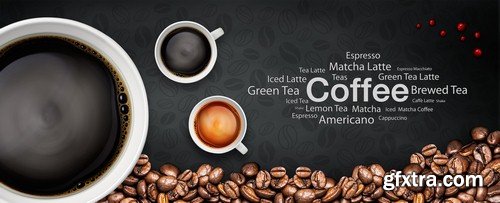 Coffee background - 5 UHQ JPEG