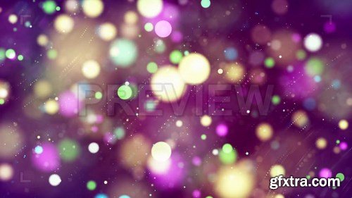 Colored Bokeh Stock Motion Graphics
