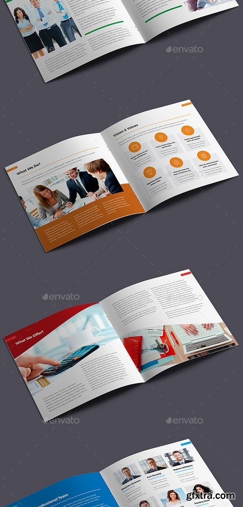 GraphicRiver - ProBiz – Business and Corporate Annual Report Square 19439606