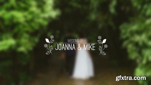 Wedding Titles After Effects Templates