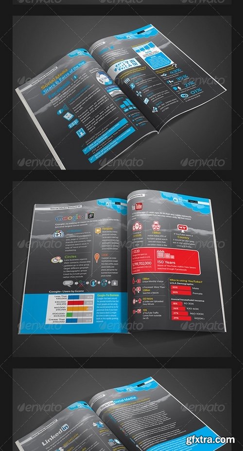 GraphicRiver - Social Cloud Social Media 12 Pages Brochure 5742910