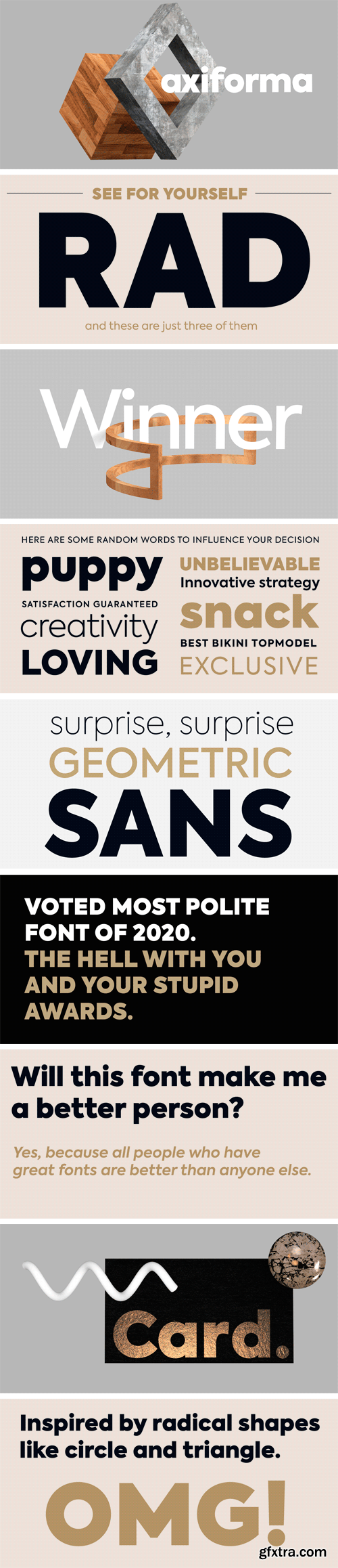 Axiforma Font Family