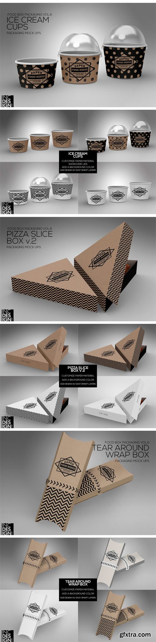 CM 1296078 - VOL.6: Food Box Packaging Mock Ups