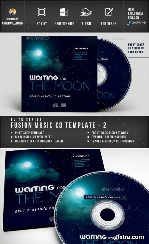 GraphicRiver - CD Cover 17370234