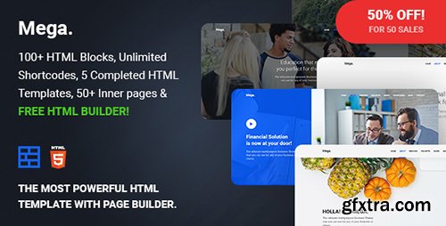 ThemeForest - Mega v1.0 - Multipurpose Responsive Template with Page Builder - 19550372