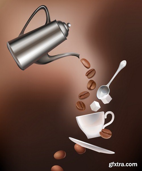 Coffee banner 2 - 8 EPS