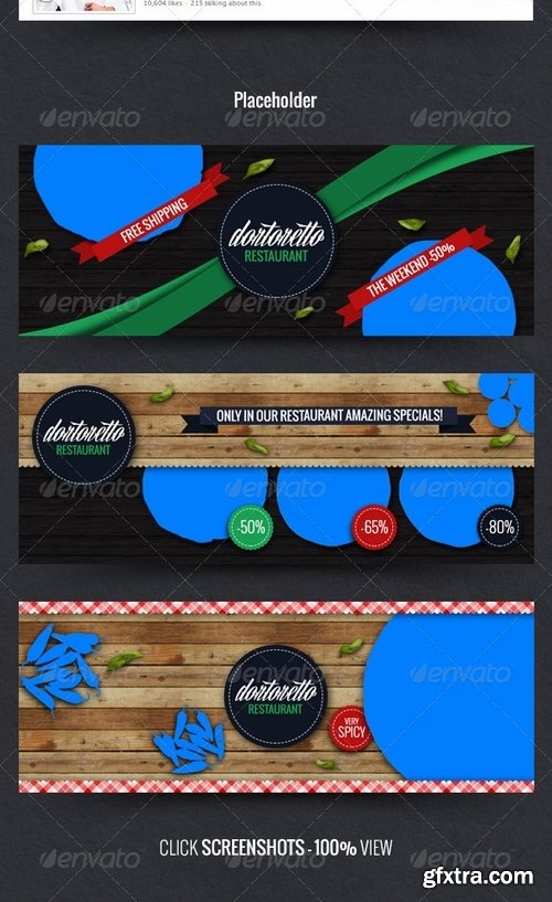 GraphicRiver - Dortoretto Facebook Rustic 7637578