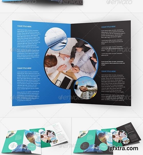 GraphicRiver - Brochure Business Circle Bi-Fold 7482509