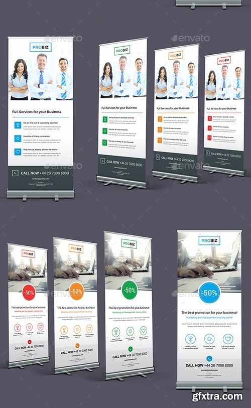 GraphicRiver - ProBiz – Business and Corporate Roll Up Banners 19314456