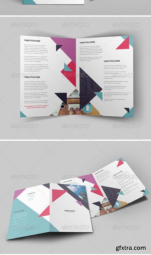 GraphicRiver - Geometric Brochure Bi-Fold 7791917