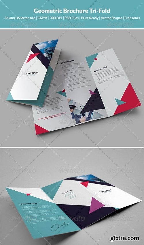 GraphicRiver - Geometric Brochure Tri-Fold 7759795