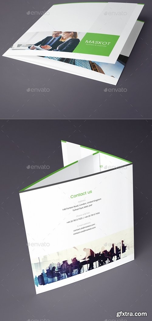 GraphicRiver - Maskot – Business and Corporate Brochure Tri-Fold Square 16999327