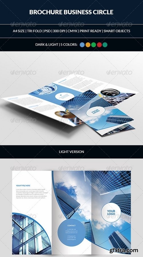 GraphicRiver - Brochure Business Circle Tri Fold 7390669