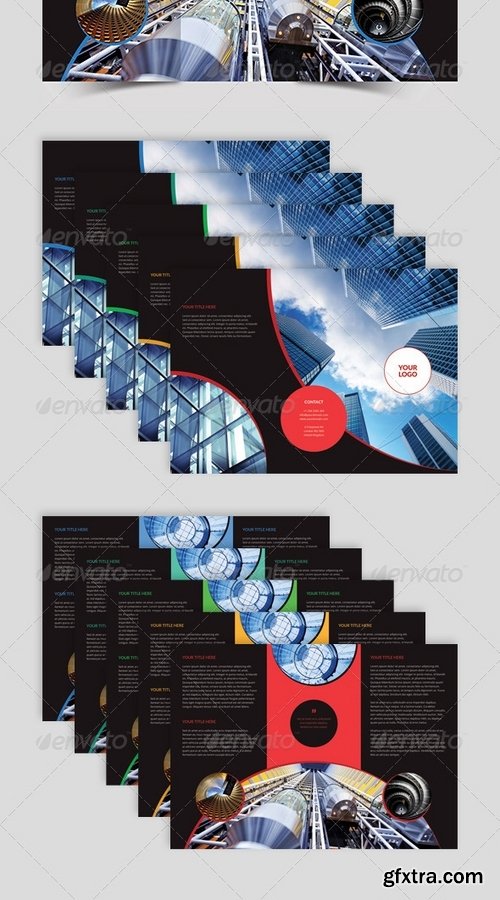 GraphicRiver - Brochure Business Circle Tri Fold 7390669