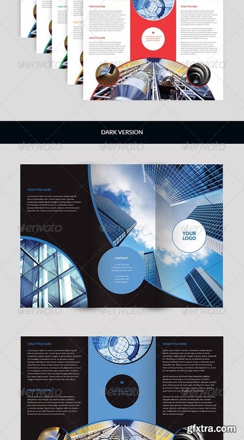 GraphicRiver - Brochure Business Circle Tri Fold 7390669