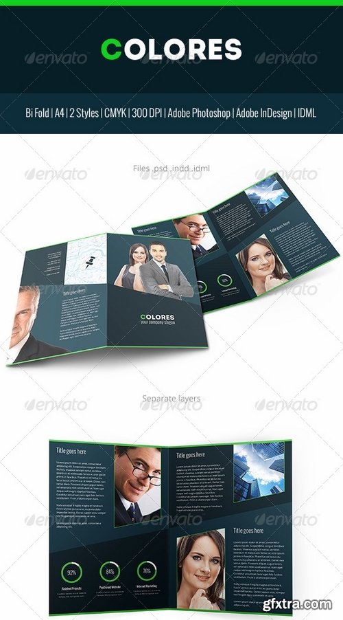 GraphicRiver - Colores Brochure Corporate Bi Fold 7114128