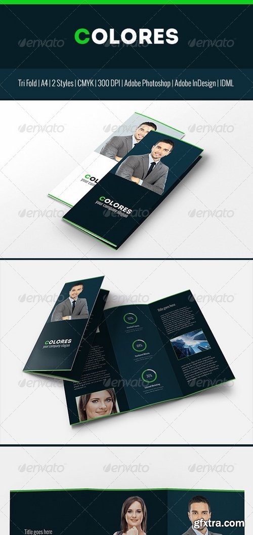 GraphicRiver - Colores Brochure Corporate Tri Fold 7165613