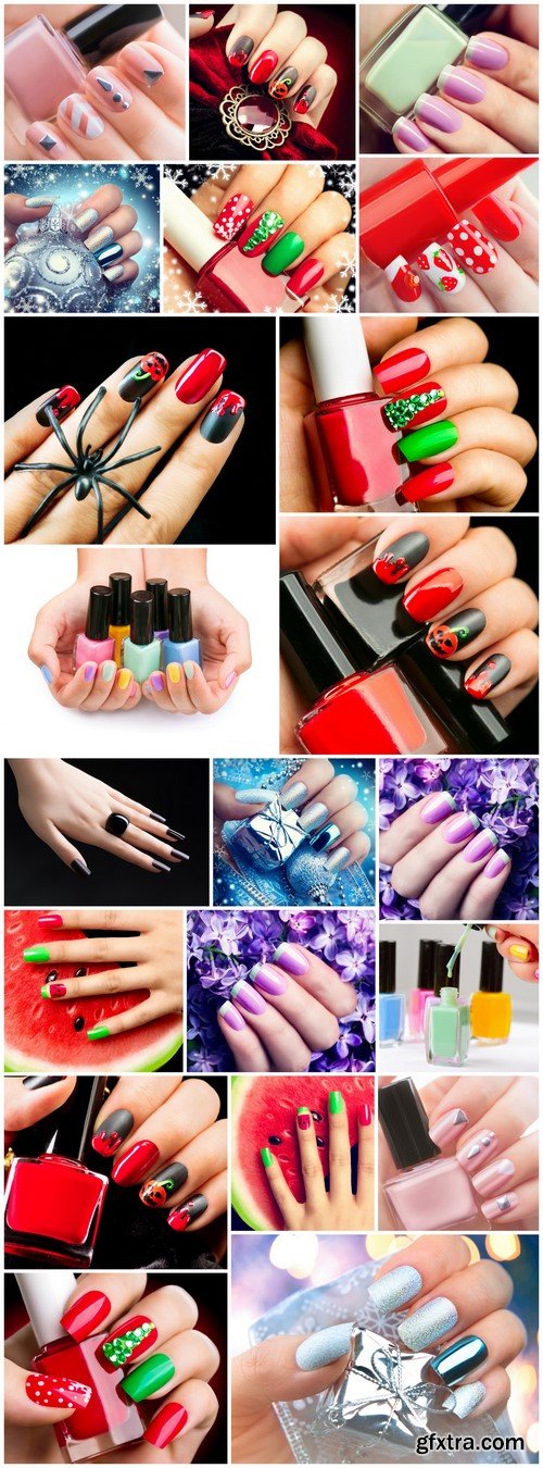 The idea of fashion manicure #2 21X JPEG