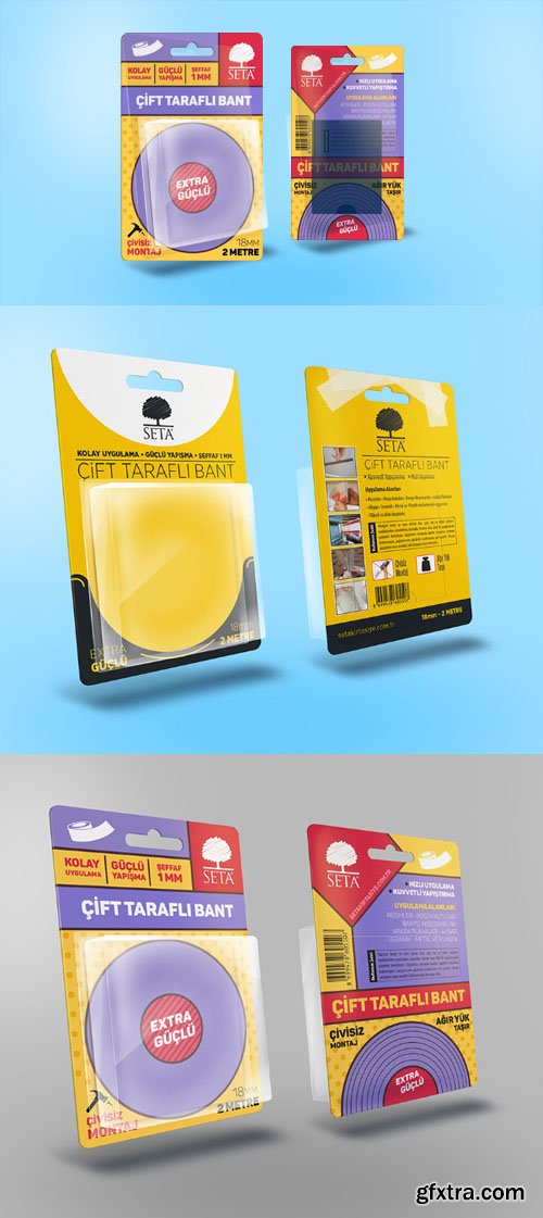 Download Blister Pack PSD Mockup Template » GFxtra