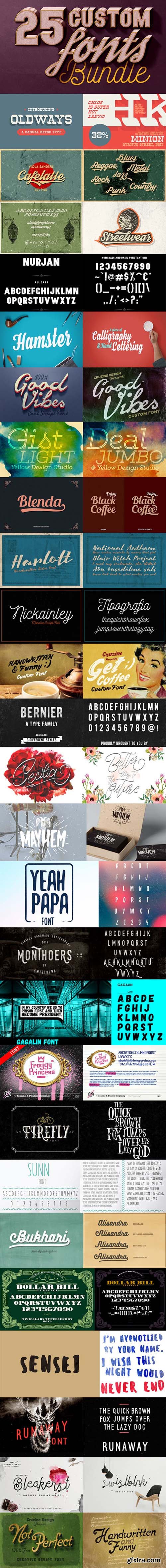 25 Amazing Custom Fonts