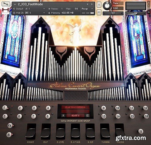 Hephaestus Sounds Italian Concert Organ v1.5 KONTAKT-PiRAT