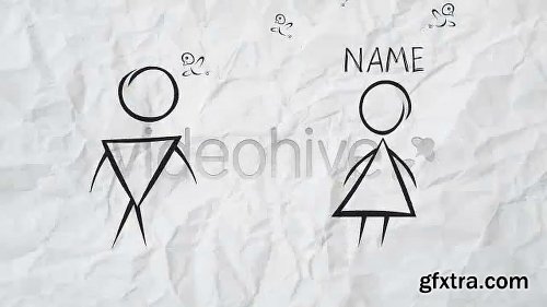 Videohive Stickman Love Story 2989588