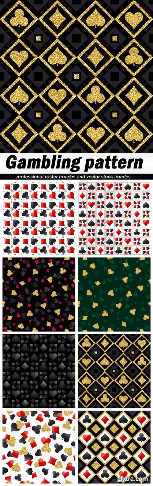 Gambling pattern - 8 UHQ JPEG