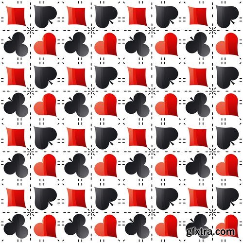 Gambling pattern - 8 UHQ JPEG