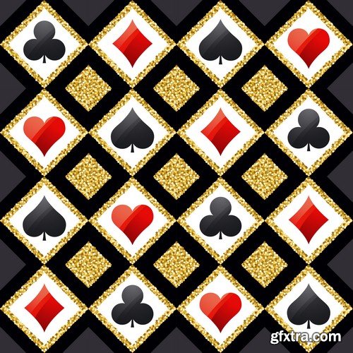 Gambling pattern - 8 UHQ JPEG