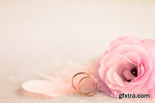 Pink background with flowers - 5 UHQ JPEG