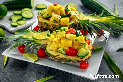 Fruit salad - 6 UHQ JPEG