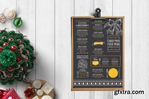 GraphicRiver - Christmas Restaurant Template 13389827