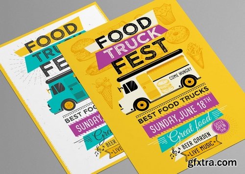 GraphicRiver - Food Truck Template 16472625