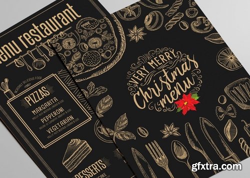 GraphicRiver - Christmas Menu Restaurant 18916355