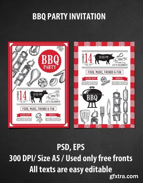 GraphicRiver - Bbq Party Invitation 11780100