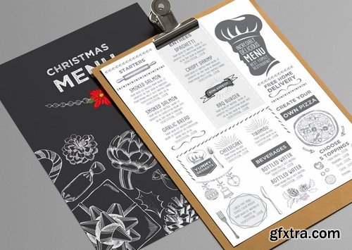 GraphicRiver - Christmas Menu Restaurant 13540684