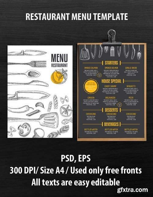 GraphicRiver - Cafe and Restaurant Template 14340087