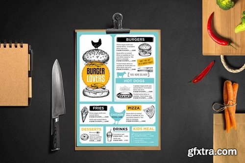 GraphicRiver - Menu Restaurant Template 14498551