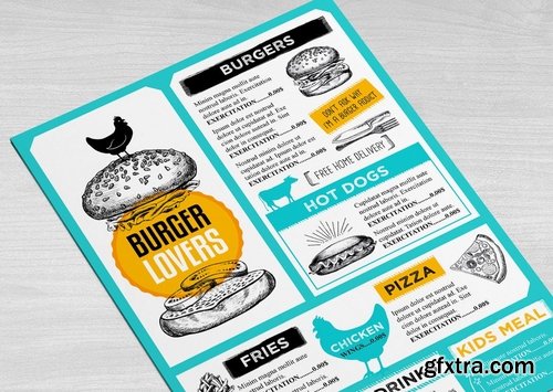 GraphicRiver - Menu Restaurant Template 14498551